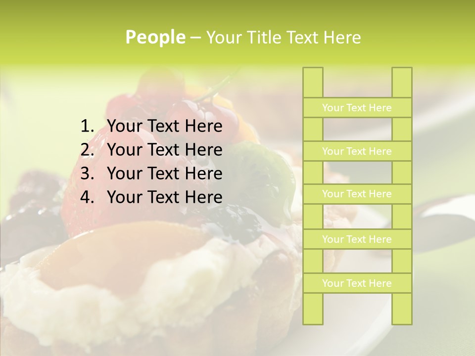Yummy Strawberry Blackberry PowerPoint Template