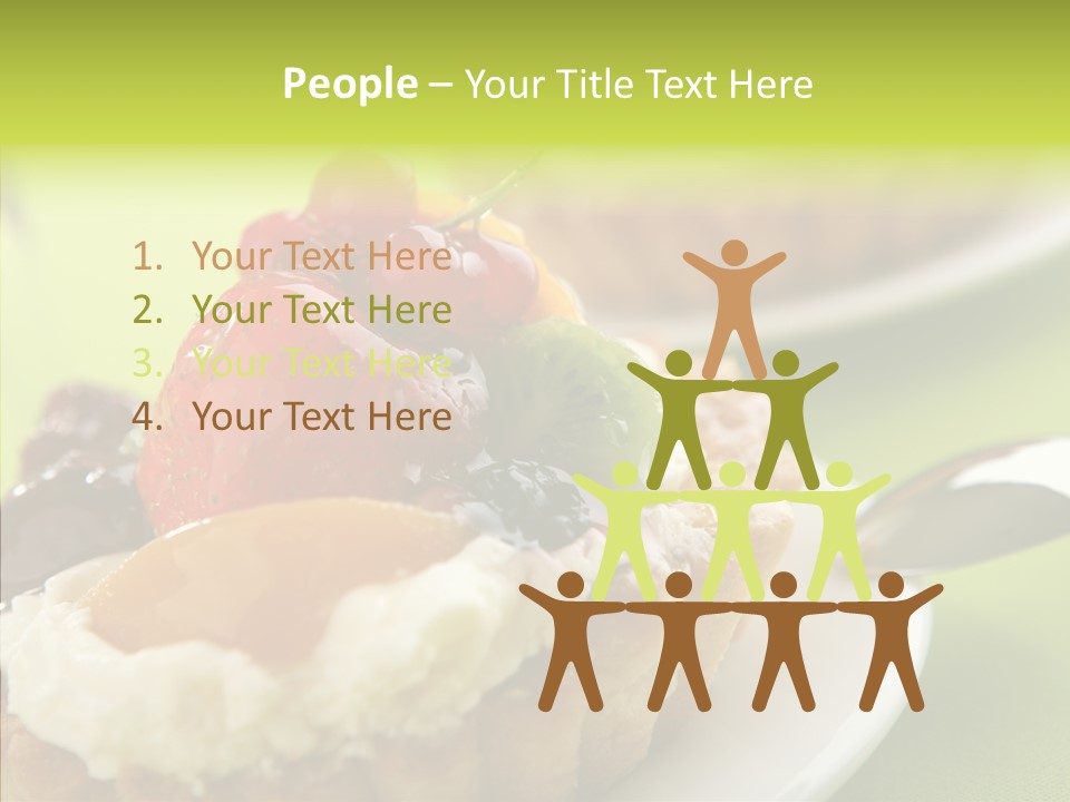 Yummy Strawberry Blackberry PowerPoint Template