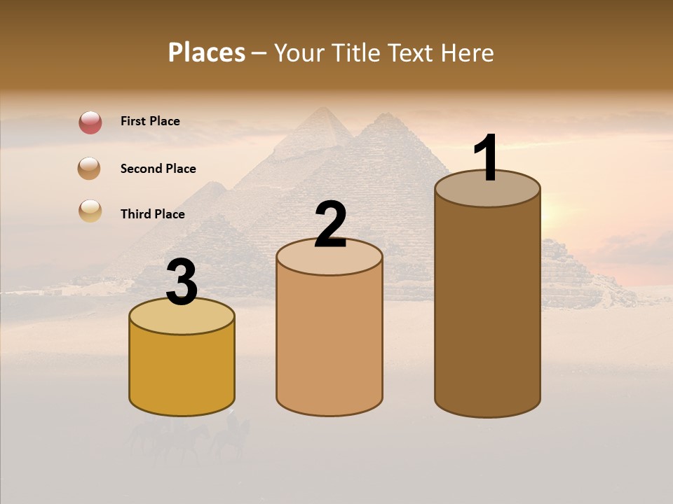 Archeology Visitors Steps PowerPoint Template