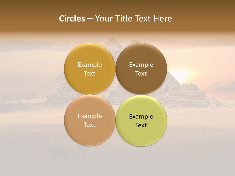 Archeology Visitors Steps PowerPoint Template