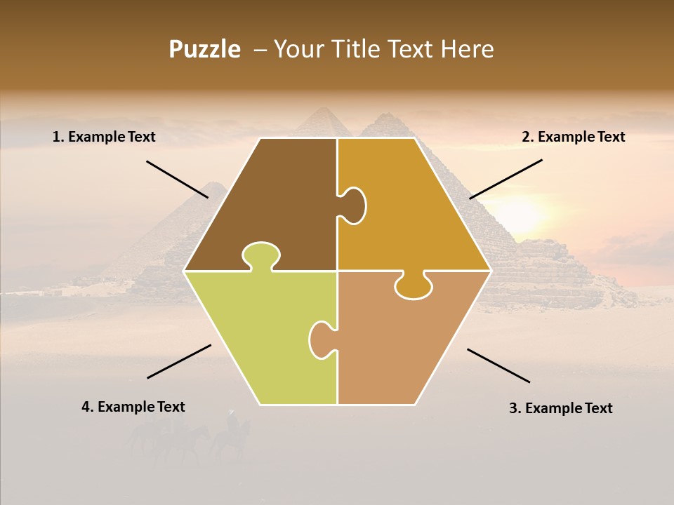 Archeology Visitors Steps PowerPoint Template