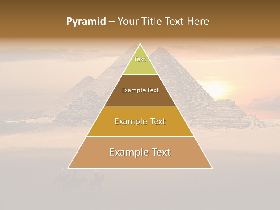 Archeology Visitors Steps PowerPoint Template