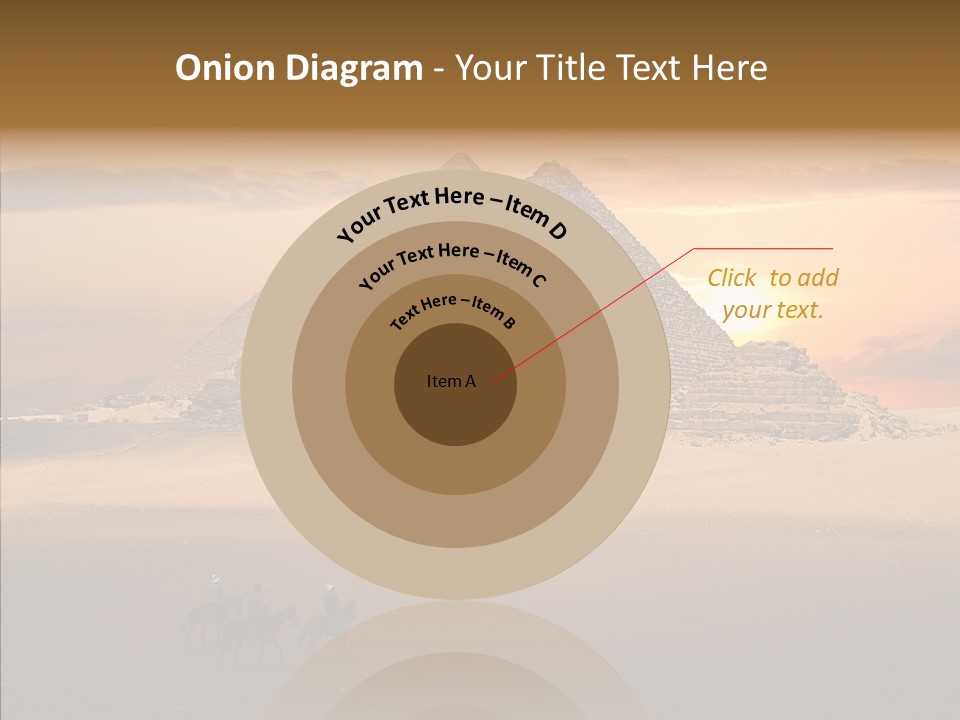 Archeology Visitors Steps PowerPoint Template