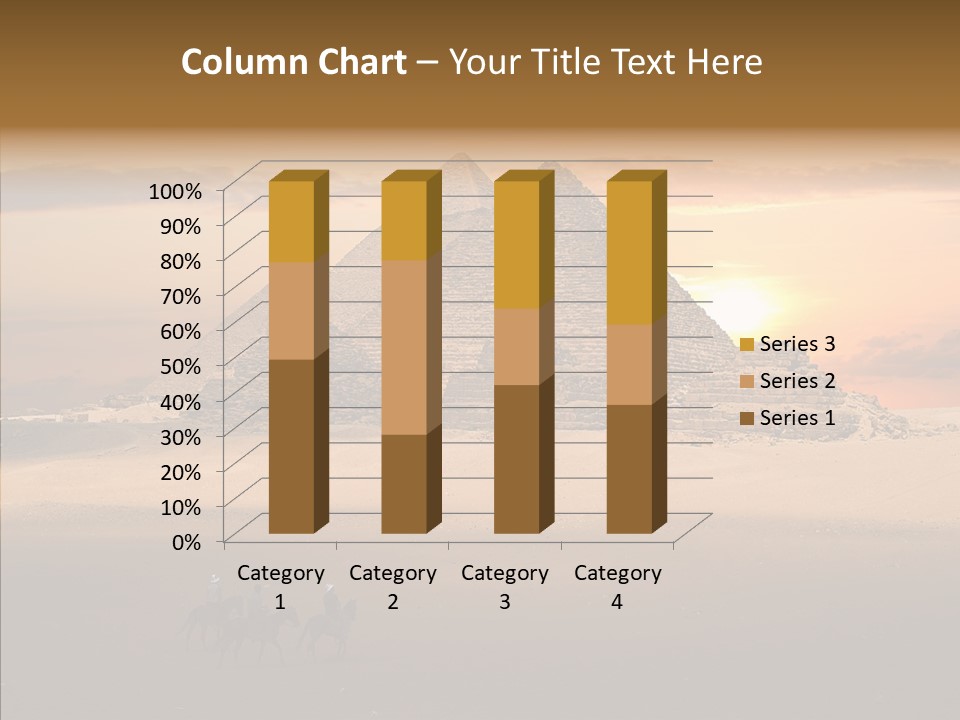 Archeology Visitors Steps PowerPoint Template