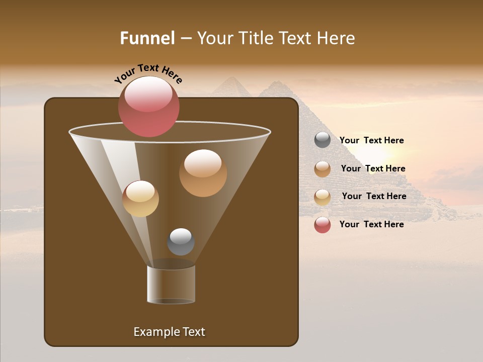 Archeology Visitors Steps PowerPoint Template