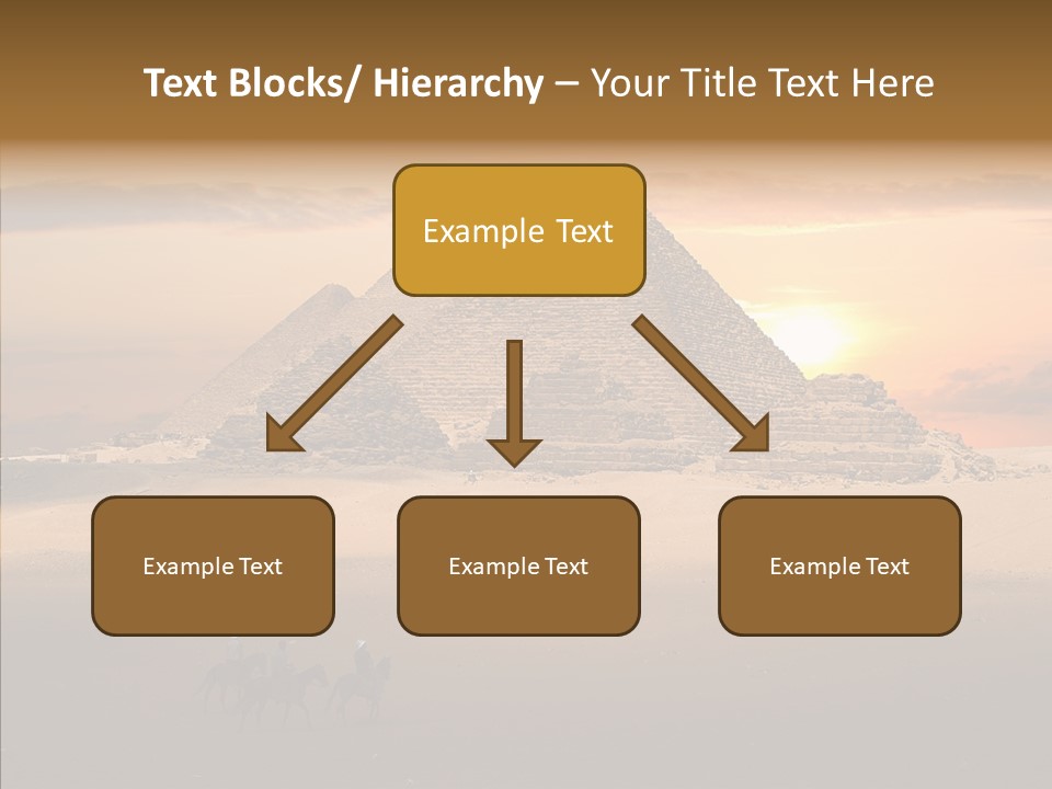 Archeology Visitors Steps PowerPoint Template
