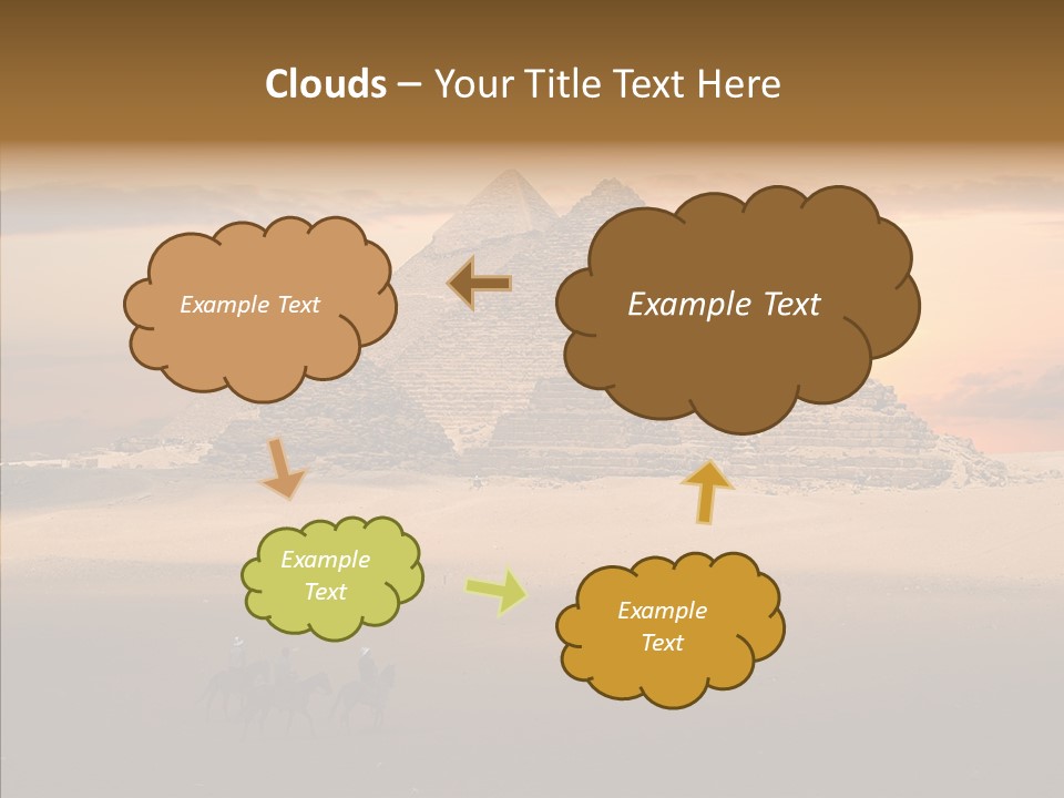 Archeology Visitors Steps PowerPoint Template