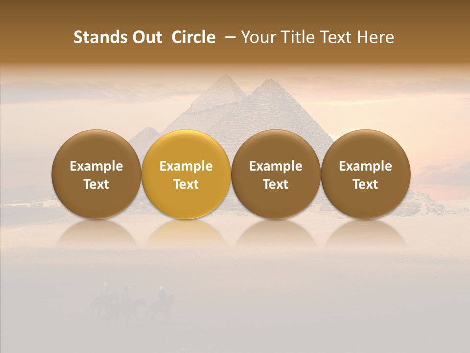 Archeology Visitors Steps PowerPoint Template