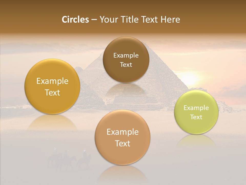 Archeology Visitors Steps PowerPoint Template