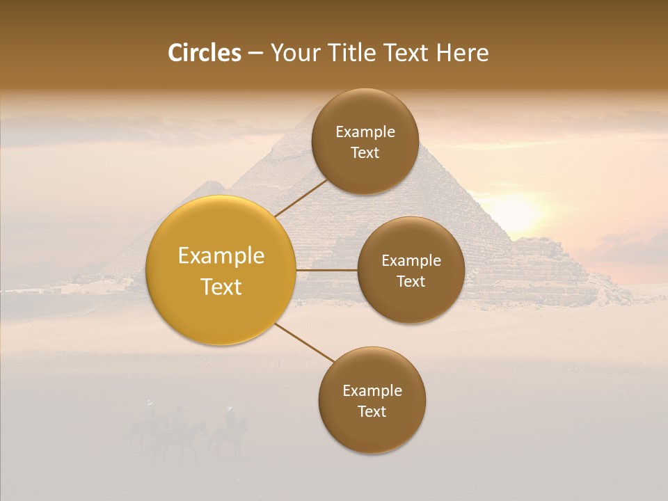 Archeology Visitors Steps PowerPoint Template