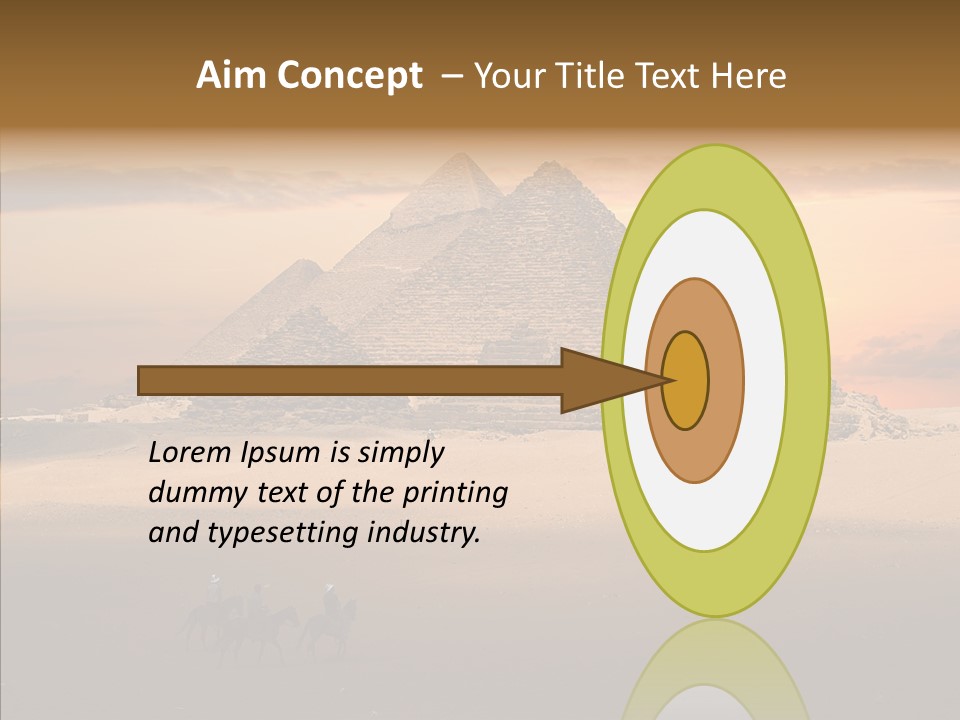 Archeology Visitors Steps PowerPoint Template