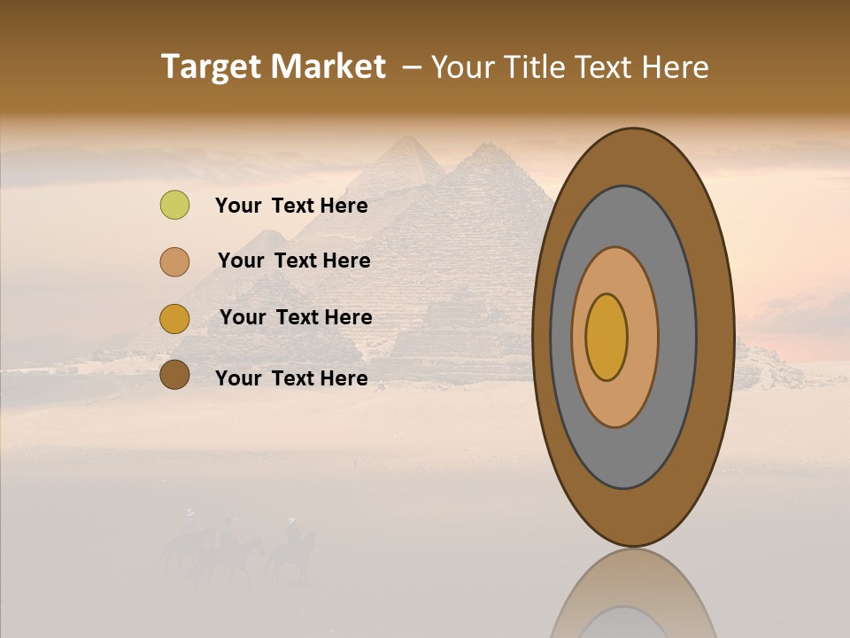 Archeology Visitors Steps PowerPoint Template