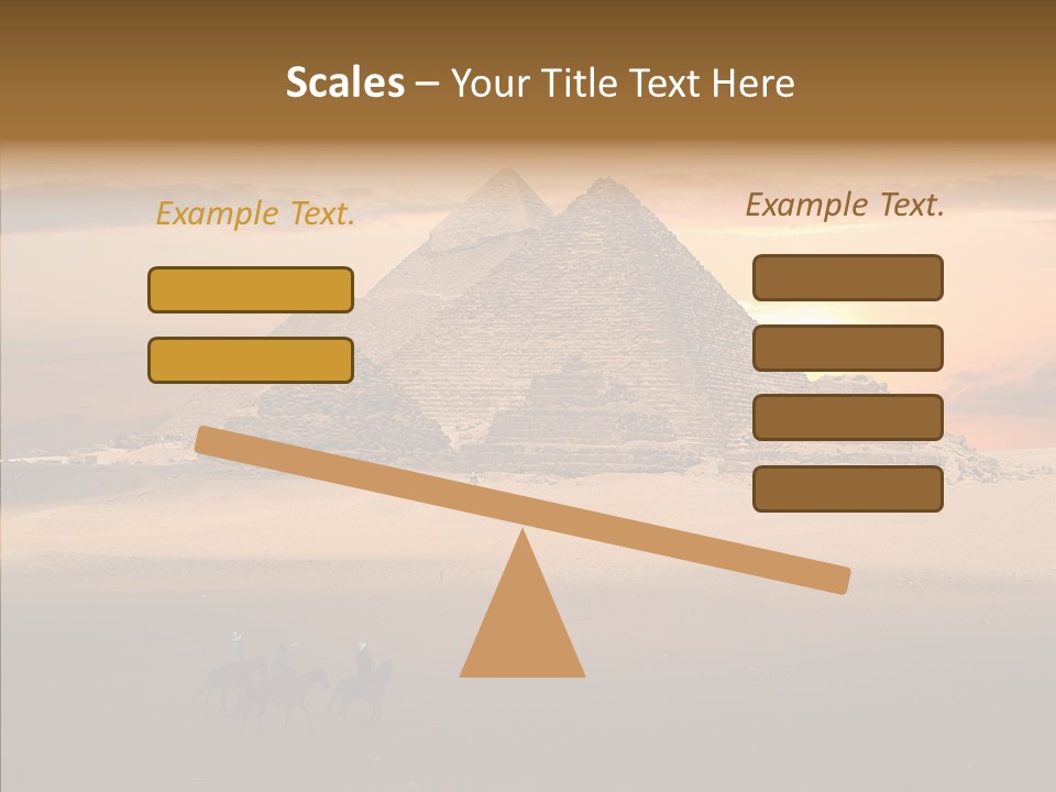 Archeology Visitors Steps PowerPoint Template