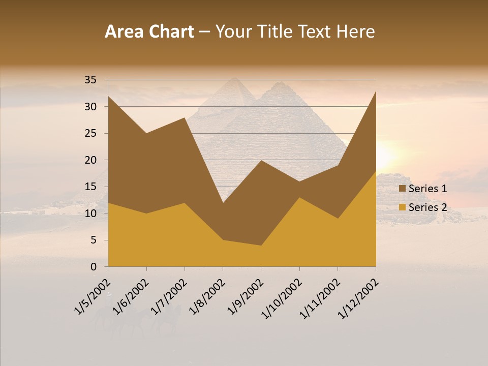 Archeology Visitors Steps PowerPoint Template