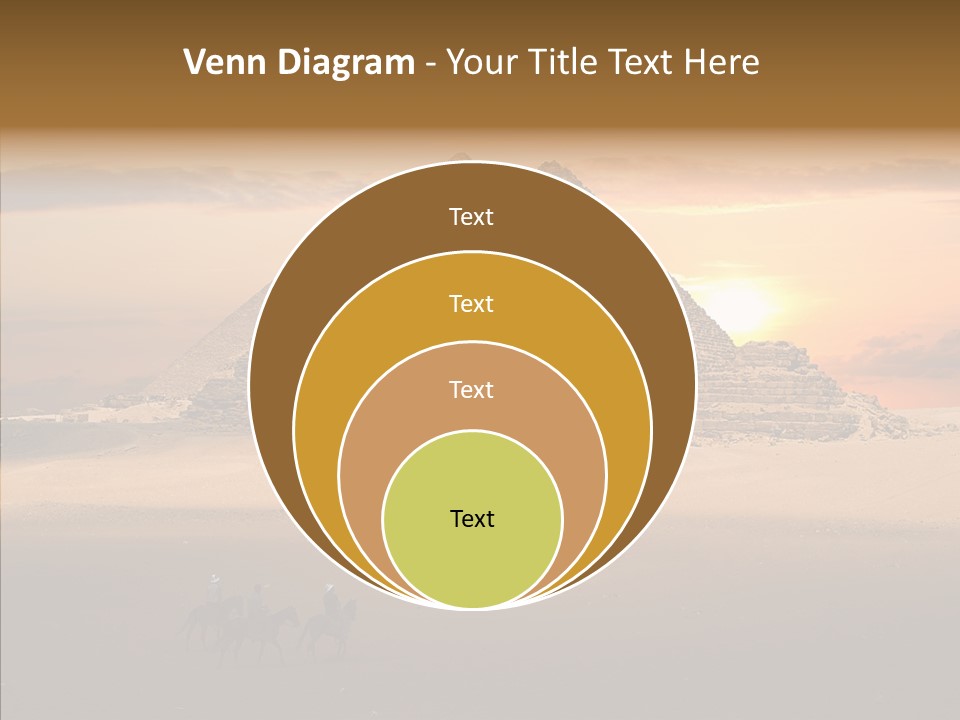 Archeology Visitors Steps PowerPoint Template