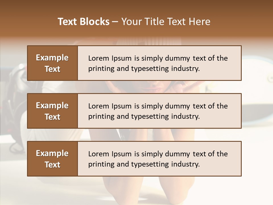 Women Skiers Ski PowerPoint Template