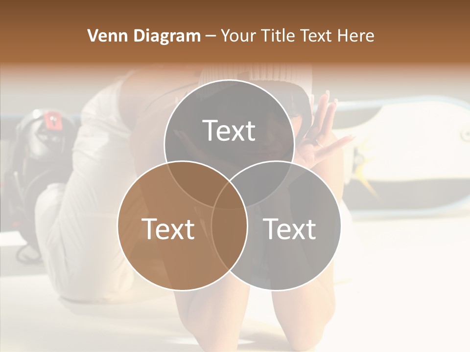 Women Skiers Ski PowerPoint Template