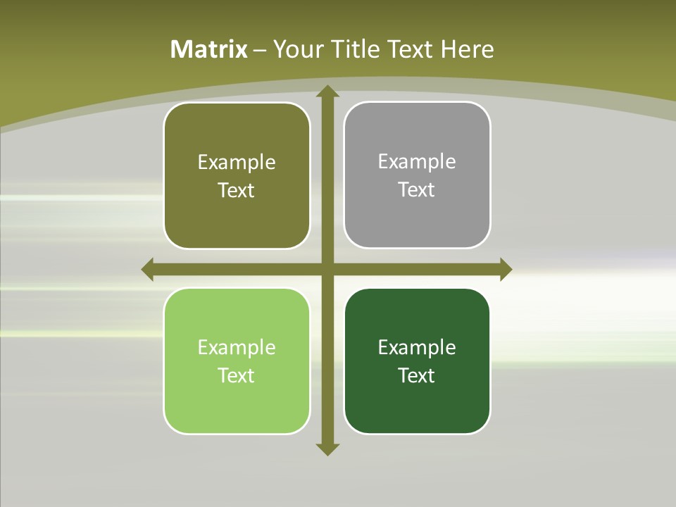 Light Shining Abstract PowerPoint Template