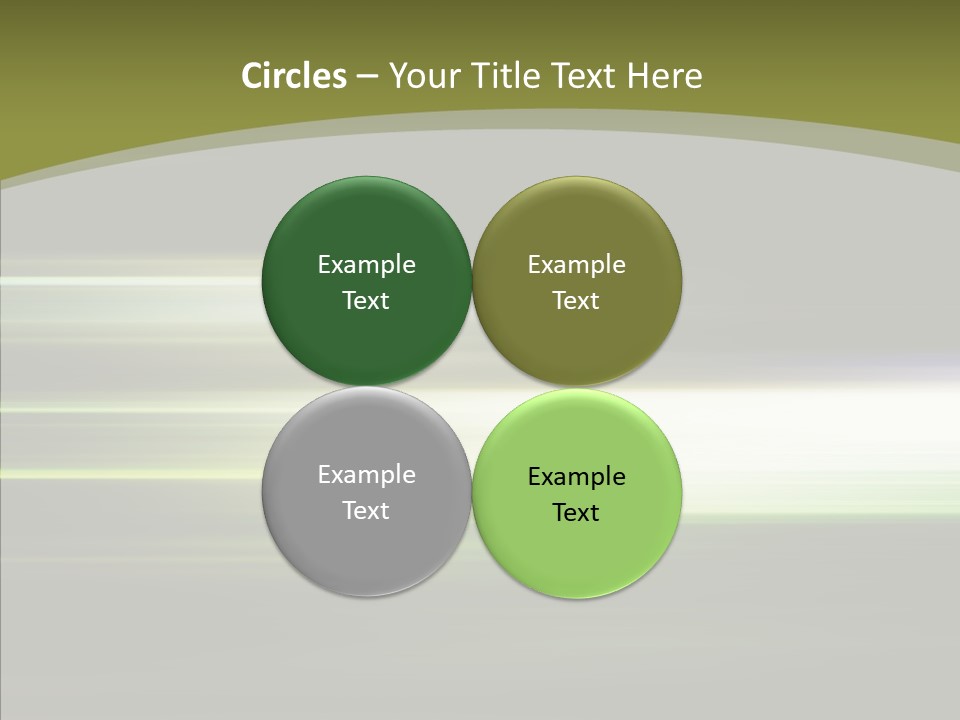 Light Shining Abstract PowerPoint Template