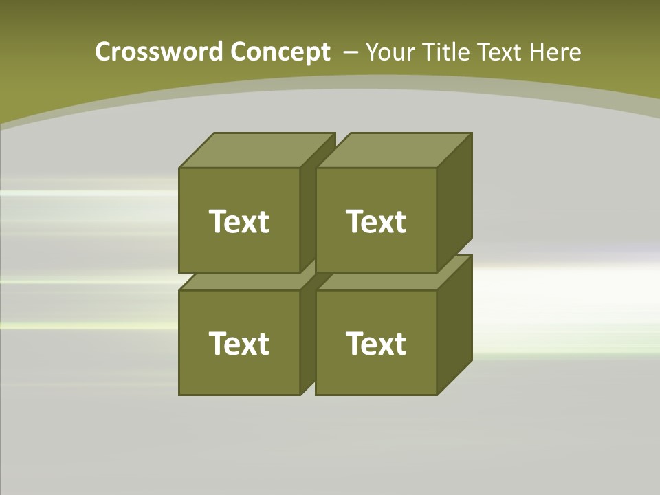 Light Shining Abstract PowerPoint Template