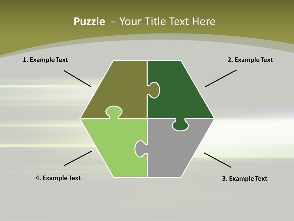 Light Shining Abstract PowerPoint Template