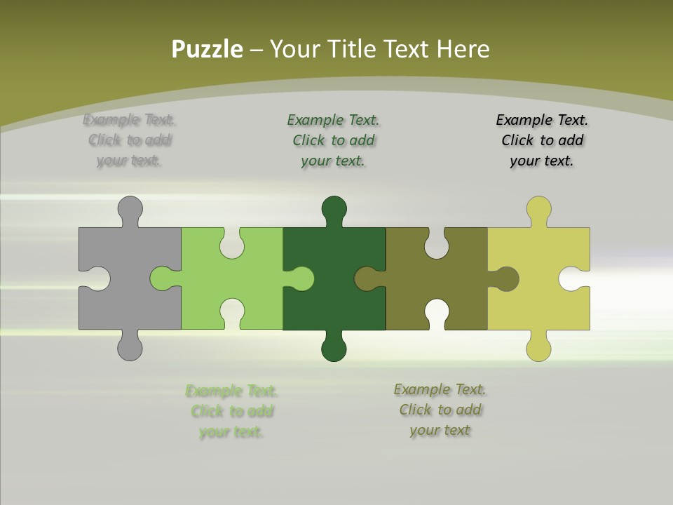 Light Shining Abstract PowerPoint Template