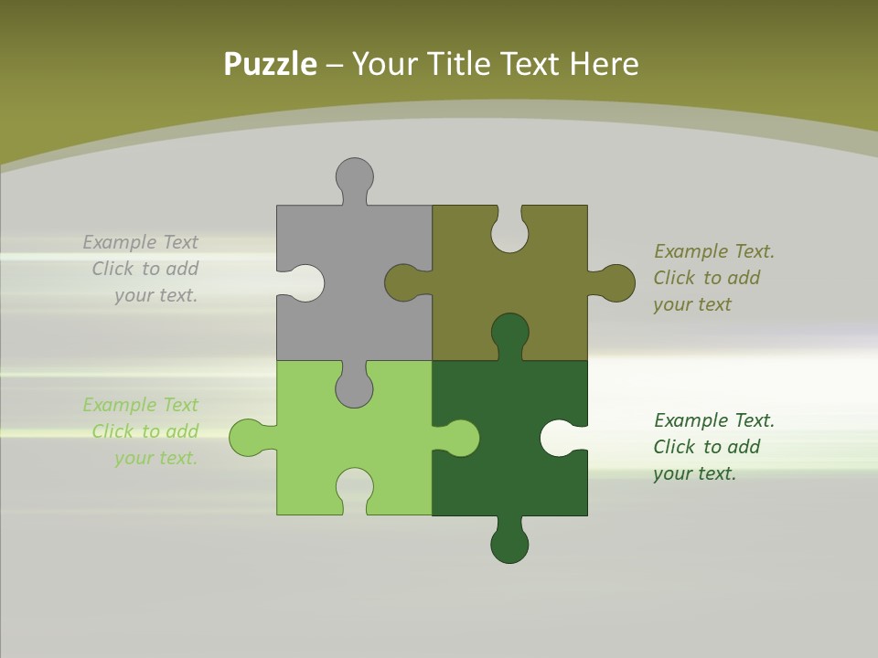 Light Shining Abstract PowerPoint Template