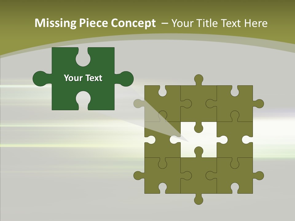 Light Shining Abstract PowerPoint Template