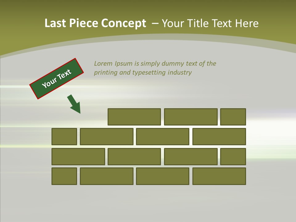 Light Shining Abstract PowerPoint Template