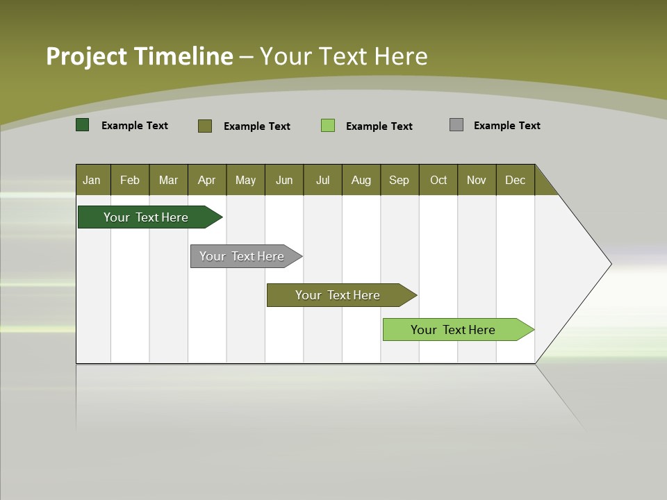 Light Shining Abstract PowerPoint Template