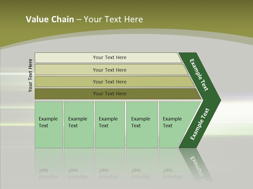 Light Shining Abstract PowerPoint Template