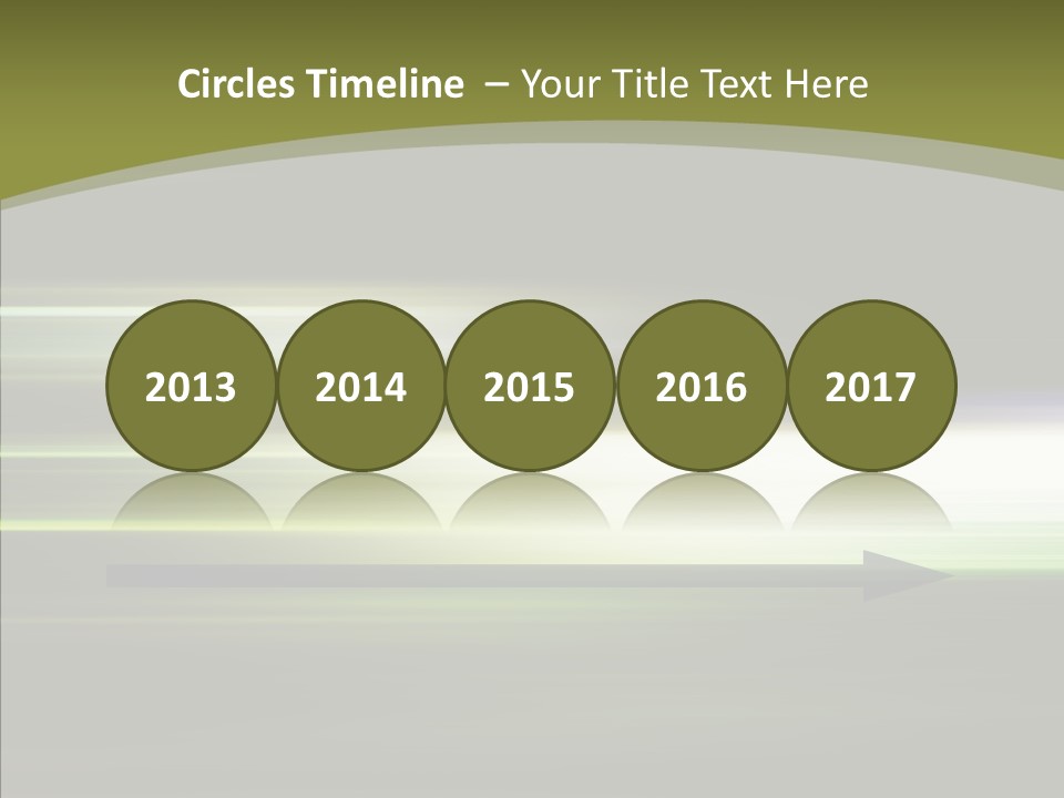 Light Shining Abstract PowerPoint Template