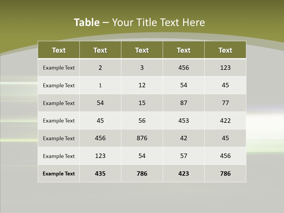 Light Shining Abstract PowerPoint Template