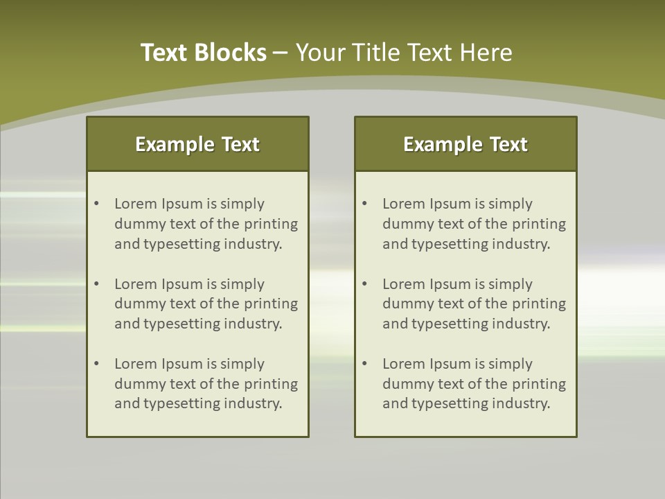 Light Shining Abstract PowerPoint Template