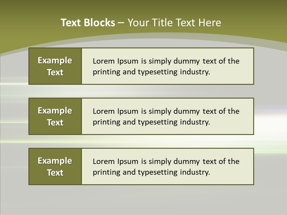 Light Shining Abstract PowerPoint Template