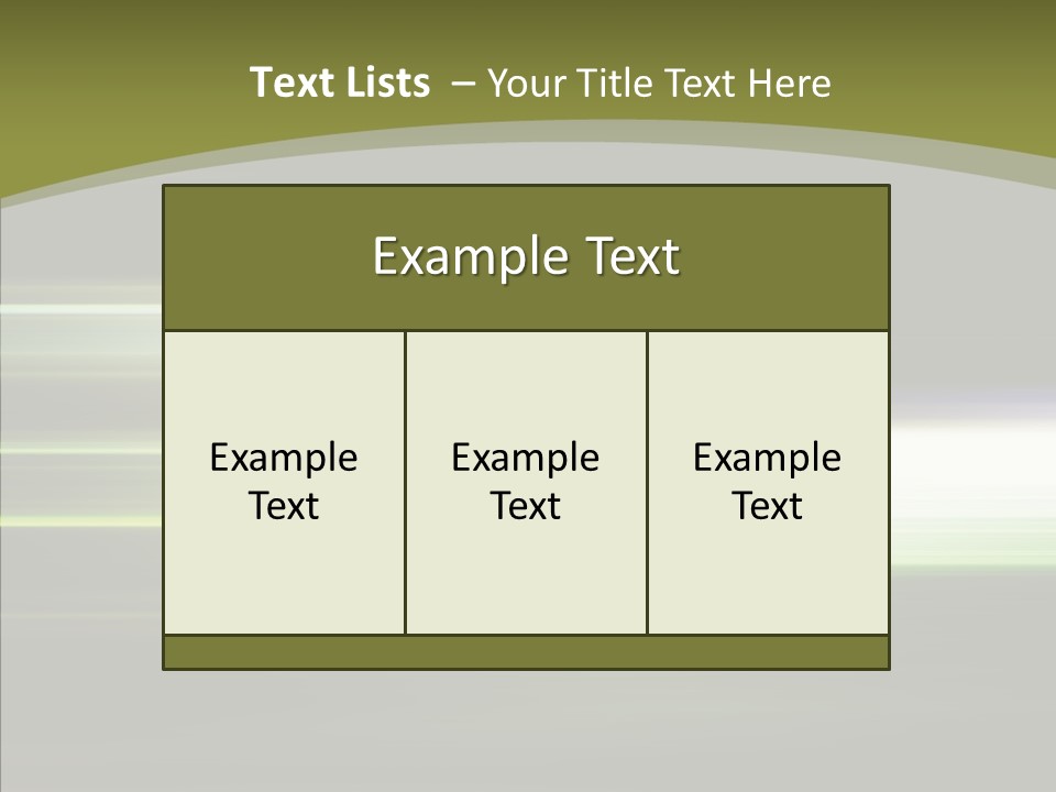 Light Shining Abstract PowerPoint Template