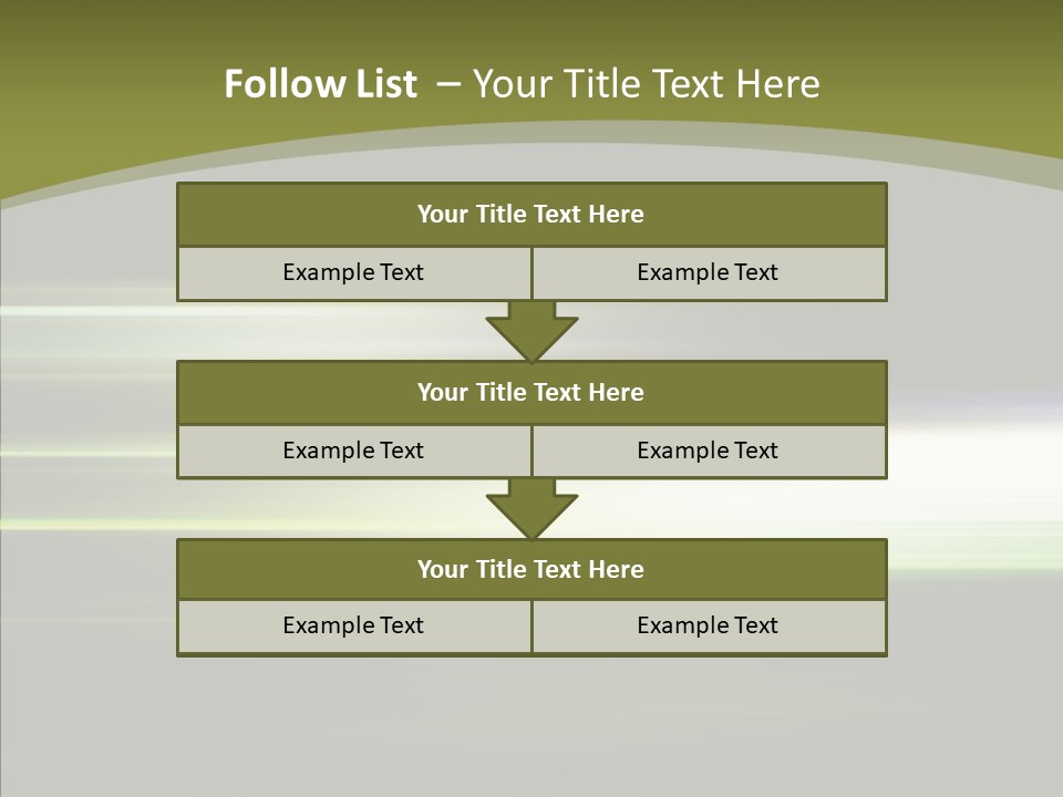 Light Shining Abstract PowerPoint Template