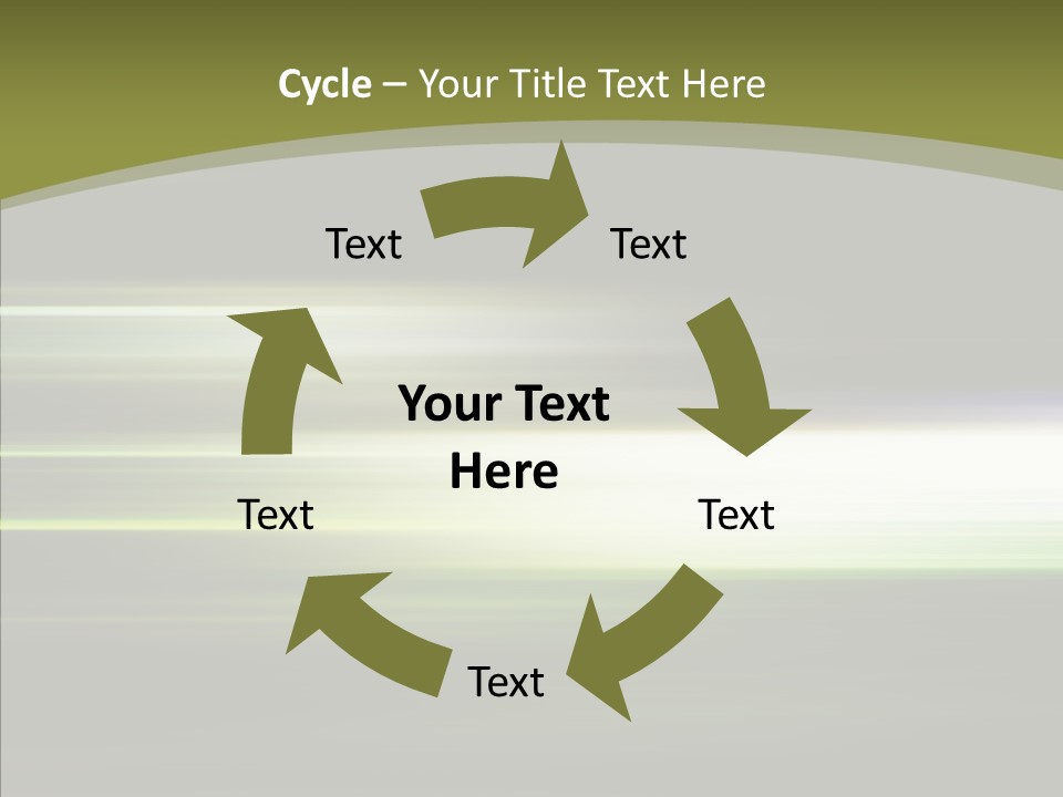 Light Shining Abstract PowerPoint Template