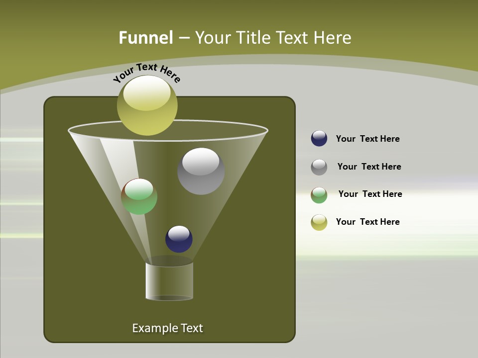Light Shining Abstract PowerPoint Template