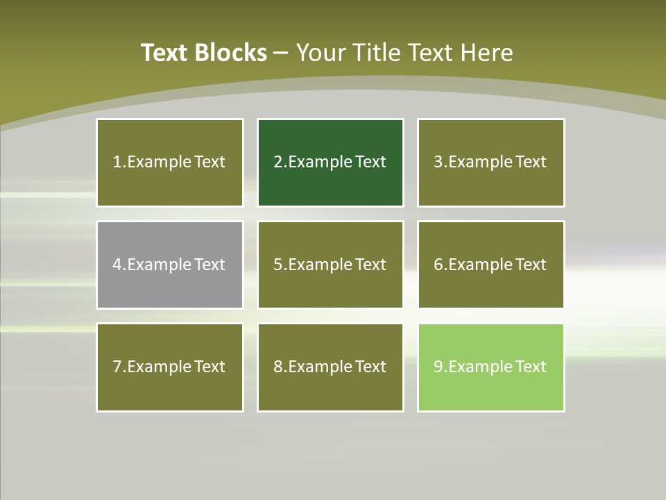 Light Shining Abstract PowerPoint Template