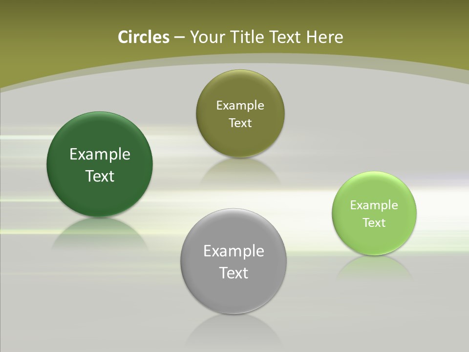 Light Shining Abstract PowerPoint Template