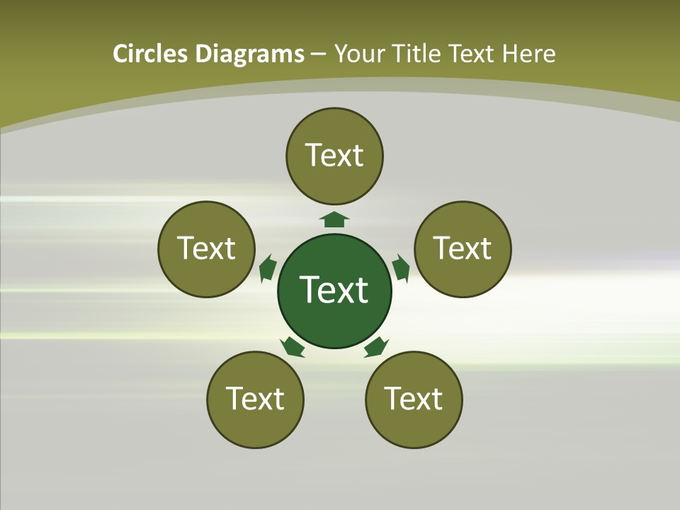 Light Shining Abstract PowerPoint Template