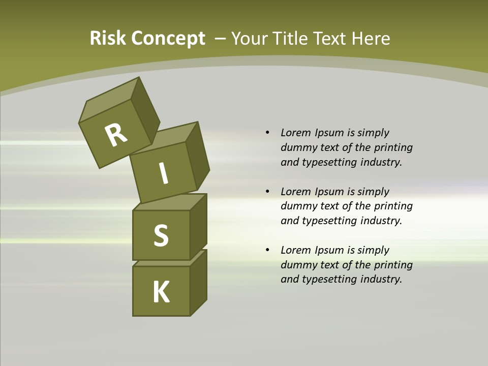 Light Shining Abstract PowerPoint Template