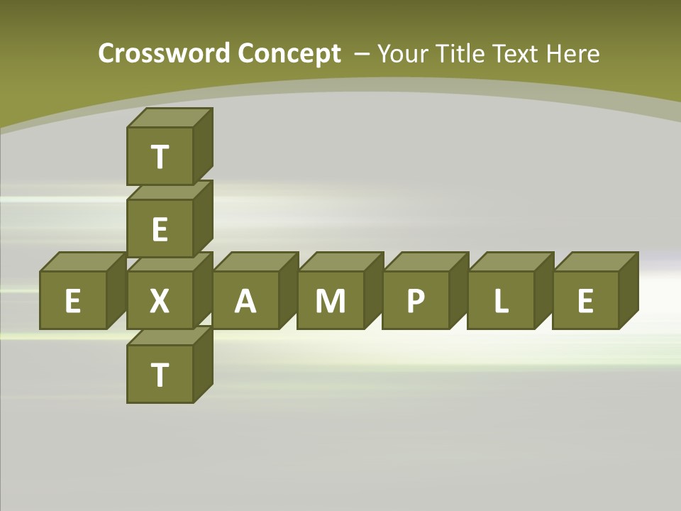 Light Shining Abstract PowerPoint Template