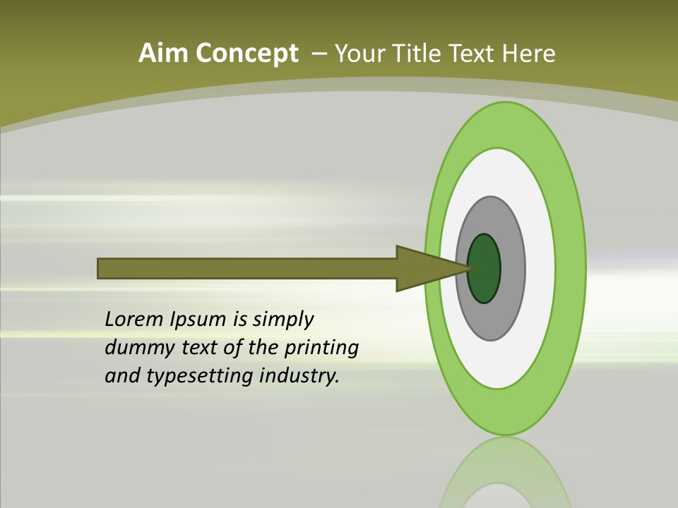 Light Shining Abstract PowerPoint Template