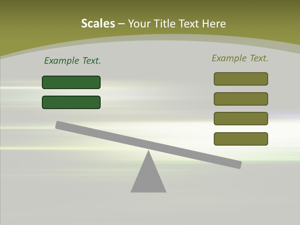 Light Shining Abstract PowerPoint Template