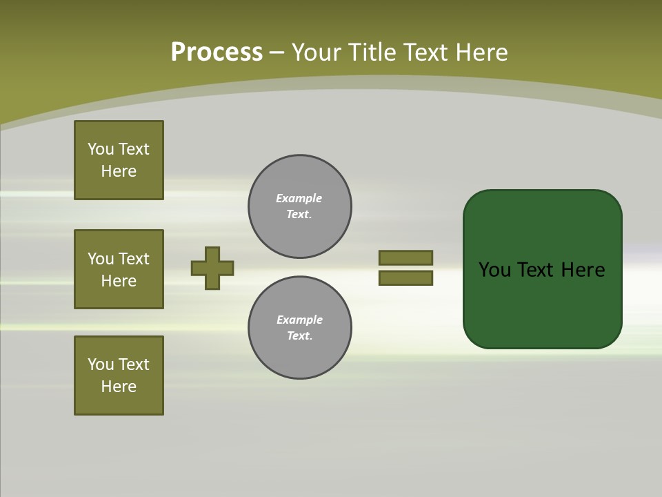 Light Shining Abstract PowerPoint Template