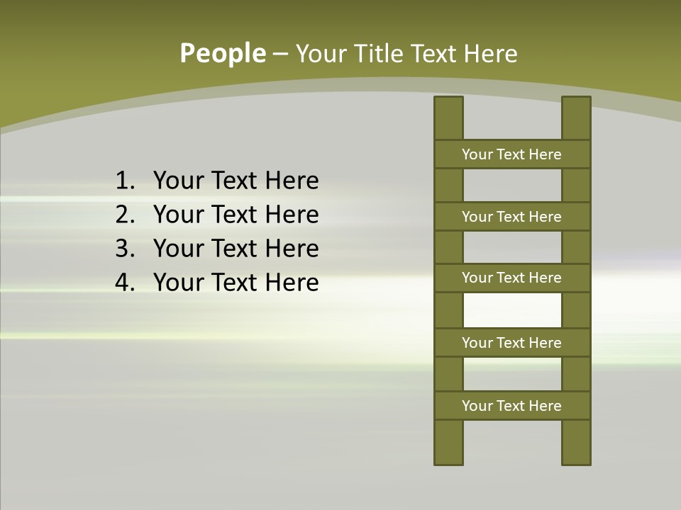 Light Shining Abstract PowerPoint Template