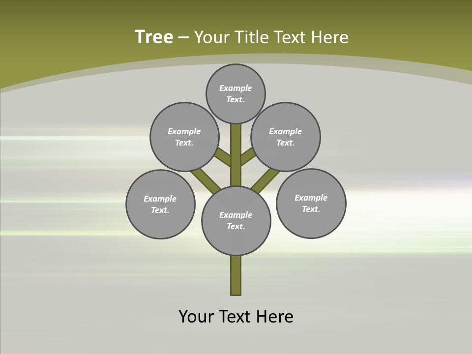 Light Shining Abstract PowerPoint Template