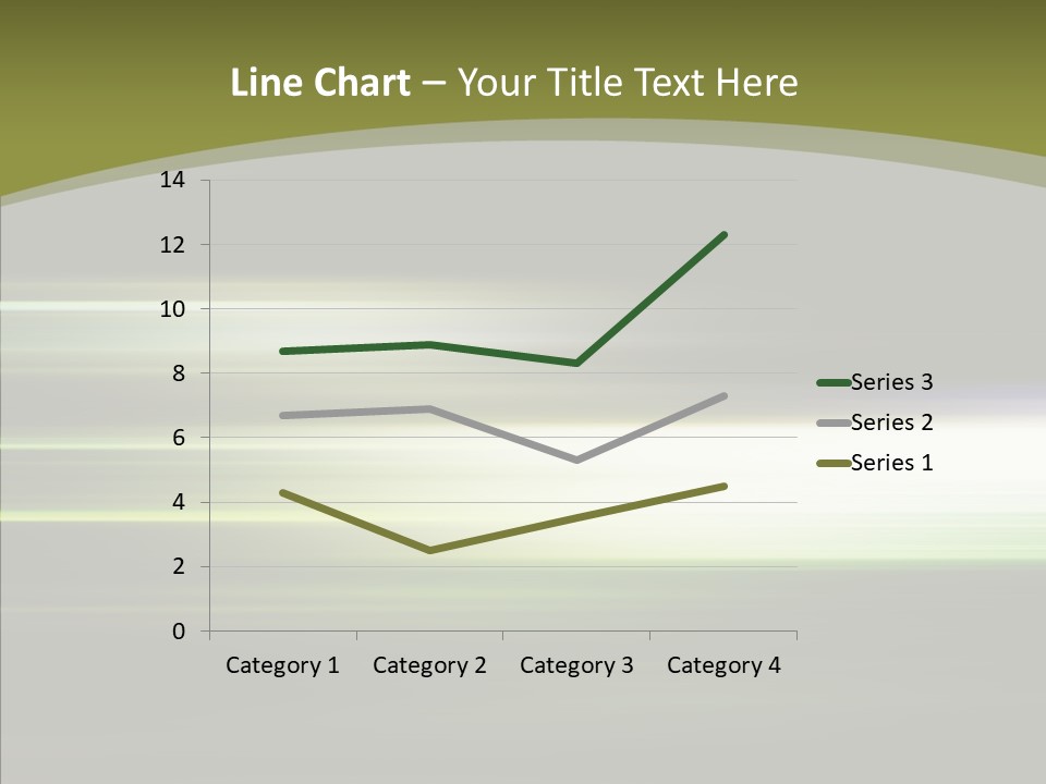 Light Shining Abstract PowerPoint Template